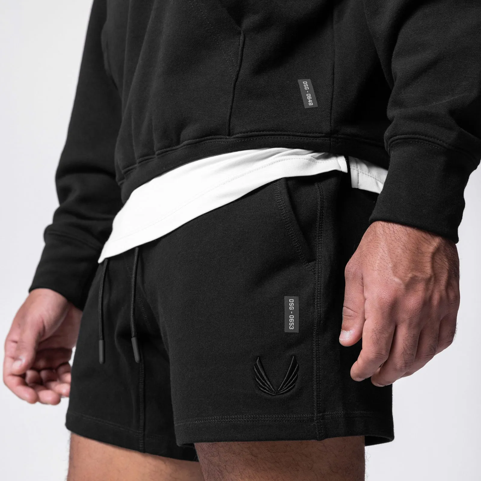 0653. Tech-Terry™ Sweat Short - Black