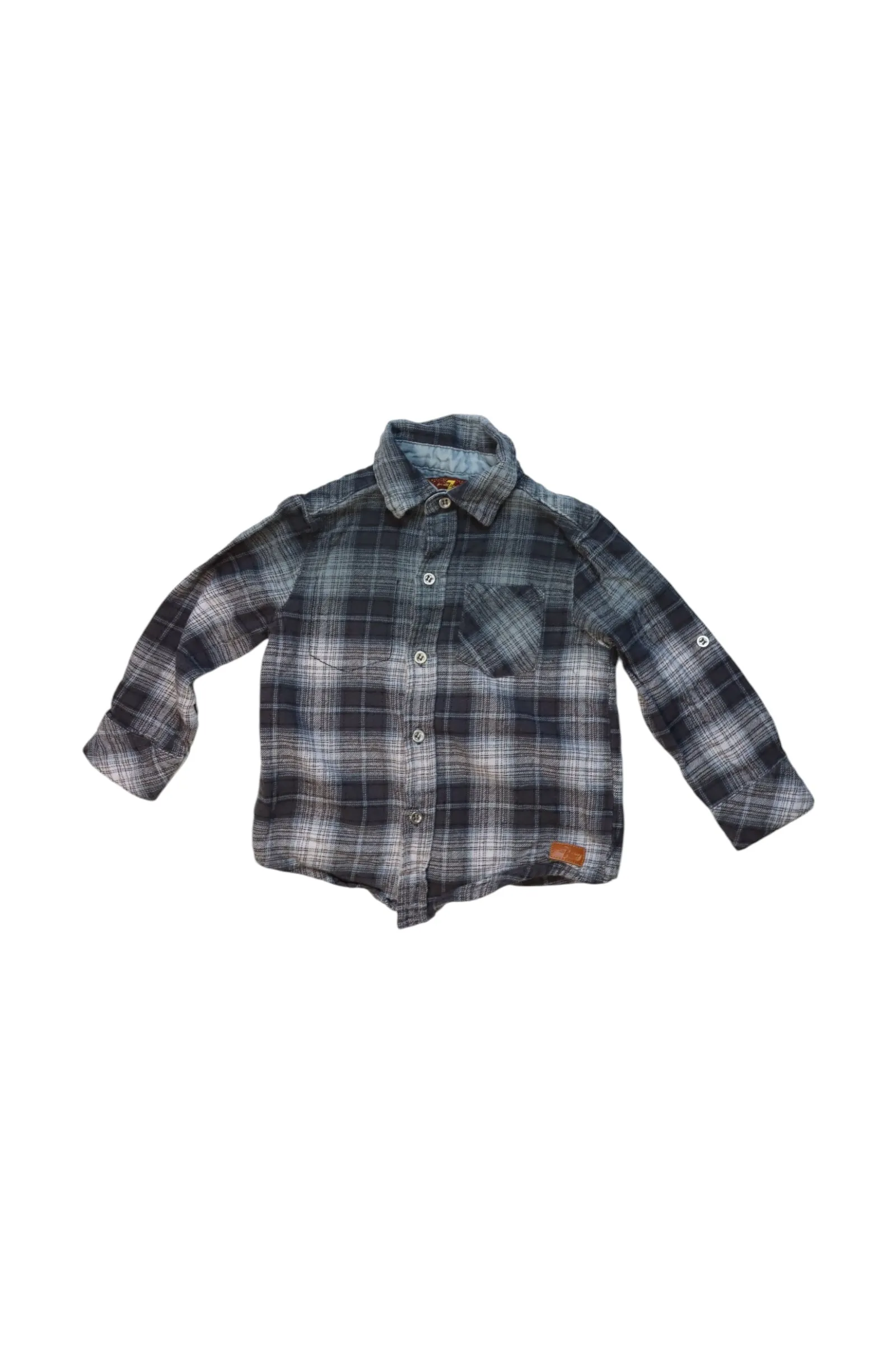 7 For All Mankind Button-Up Shirt, Size 2T