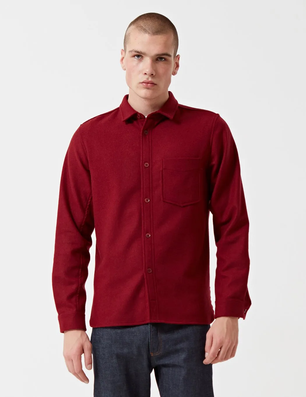 A.P.C. Baltimore Overshirt - Red