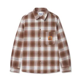 Appliance Plaid Shirt, White / Bark