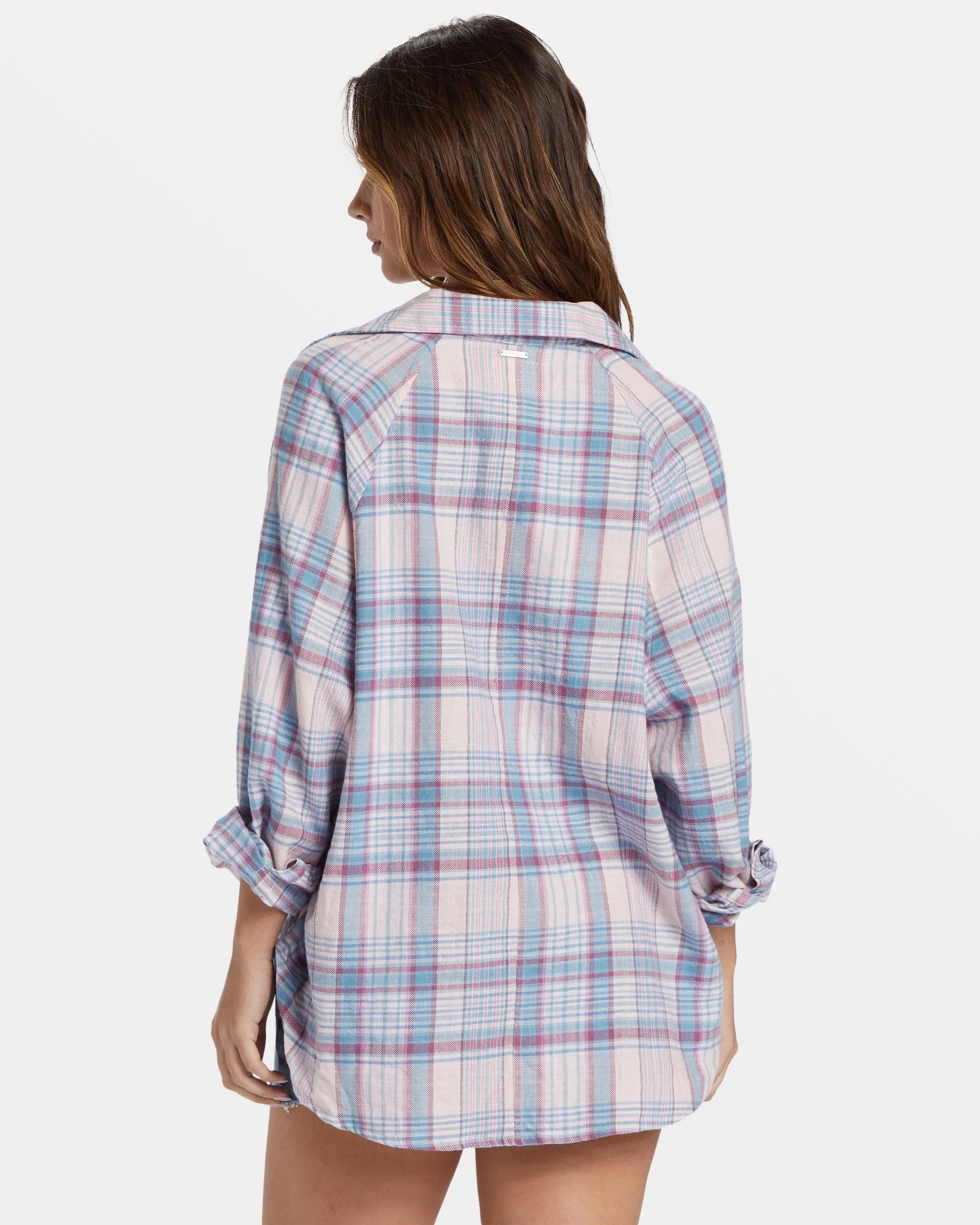 Best Time Long Sleeve Shirt - Washed Berry