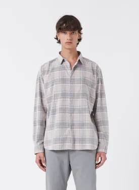 Cabin Shirt Beige Corduroy Plaid