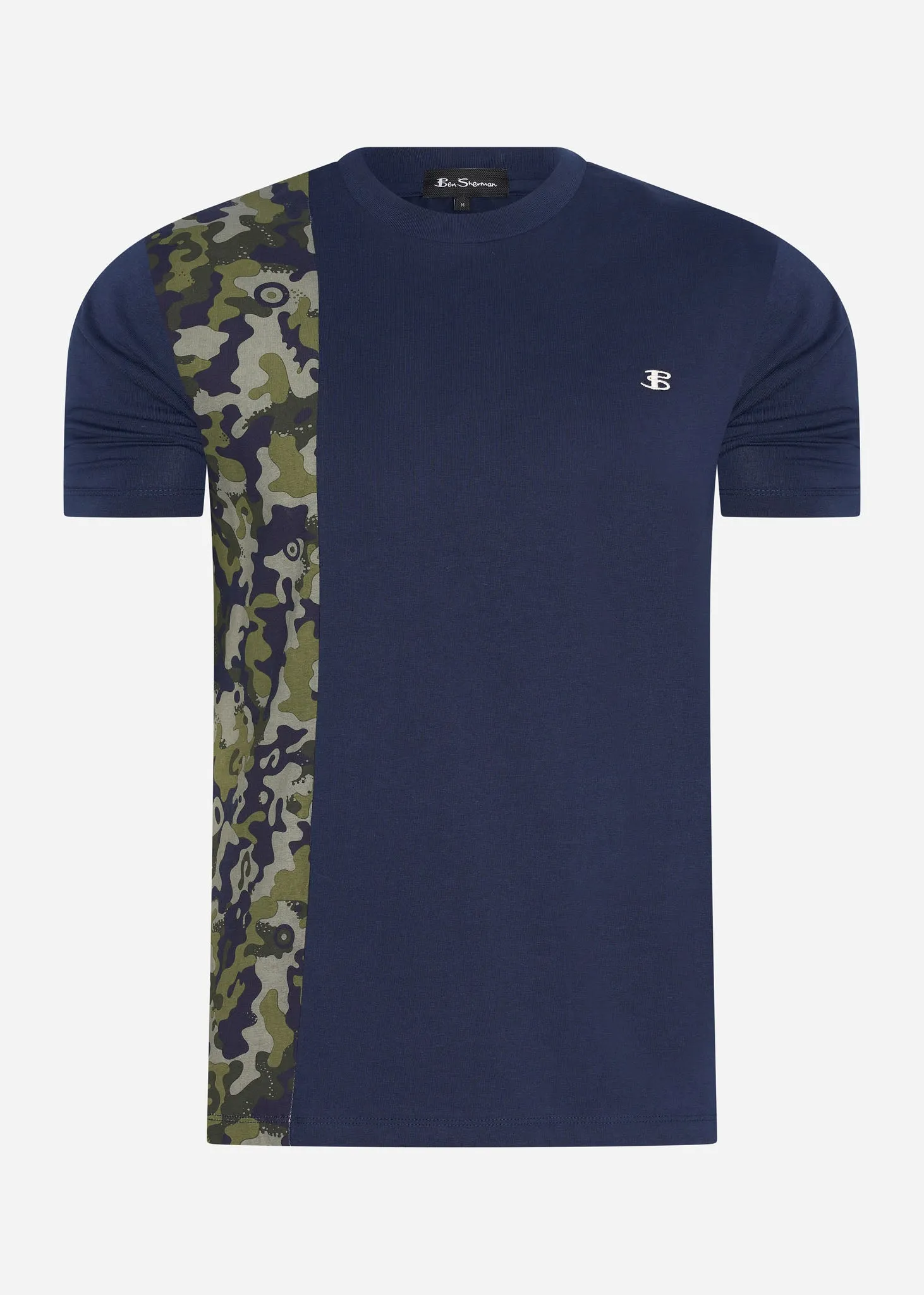 Camo print tee - marine