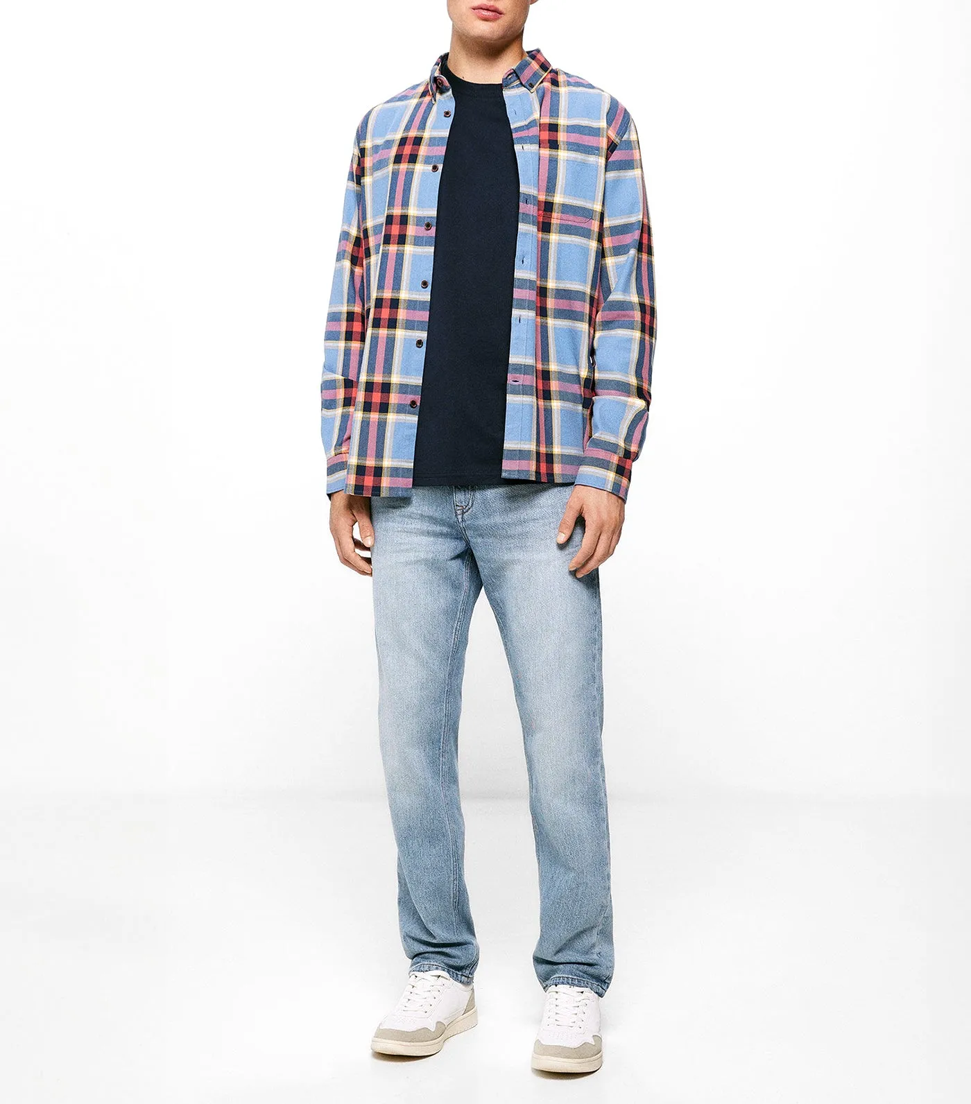 Checkered Shirt Blue