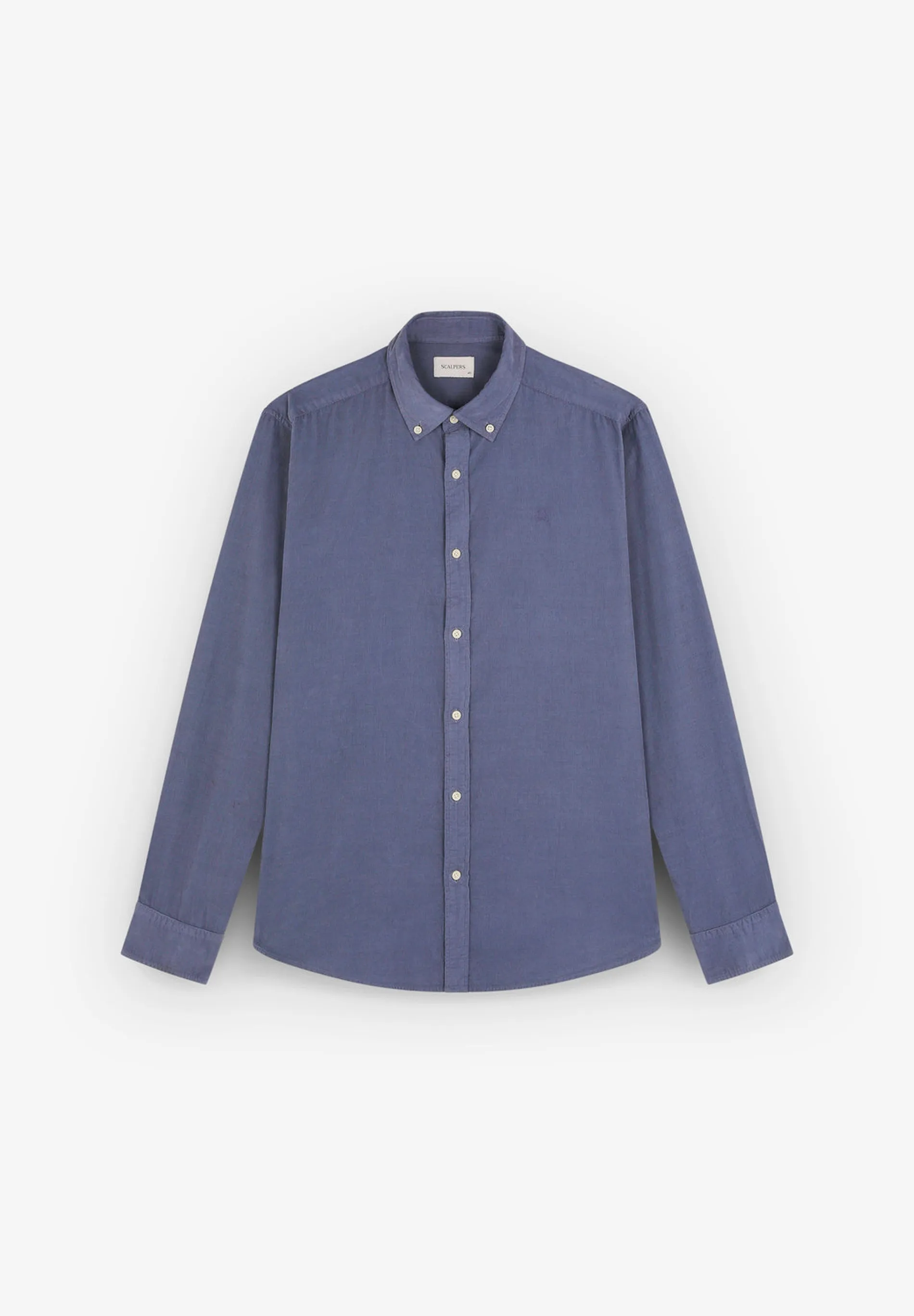 CORDUROY SHIRT WITH BUTTON-DOWN COLLAR