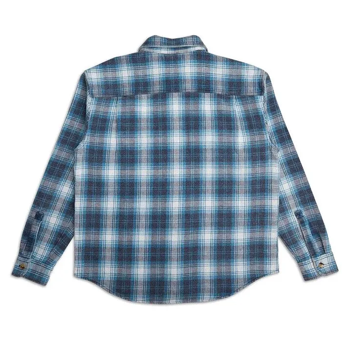 Deus | Vacay Check Shirt | Blue Turquoise