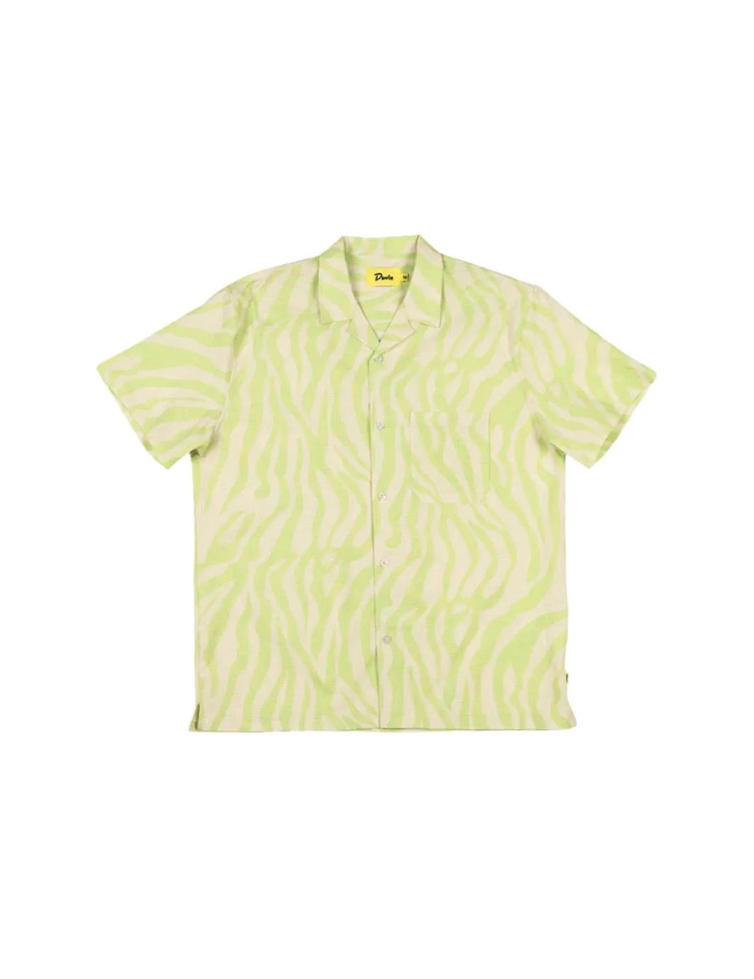 Duvin - "Keylime Zebra" Leisure Stretch Buttonup