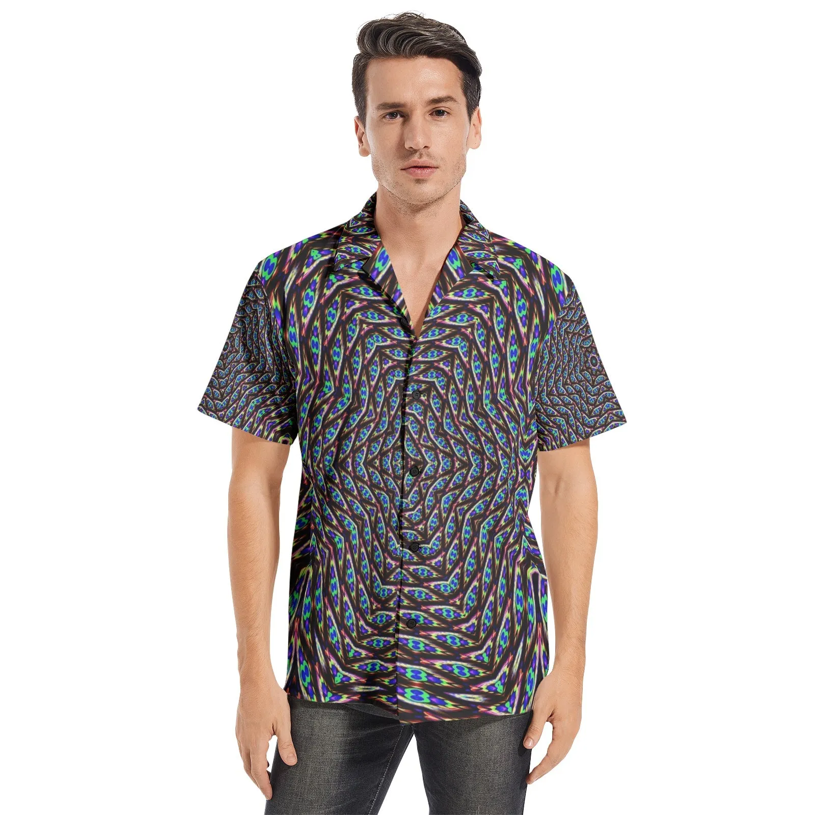 EYE SPY | IMRAN | Men's All-over print Short Sleeve Shirts