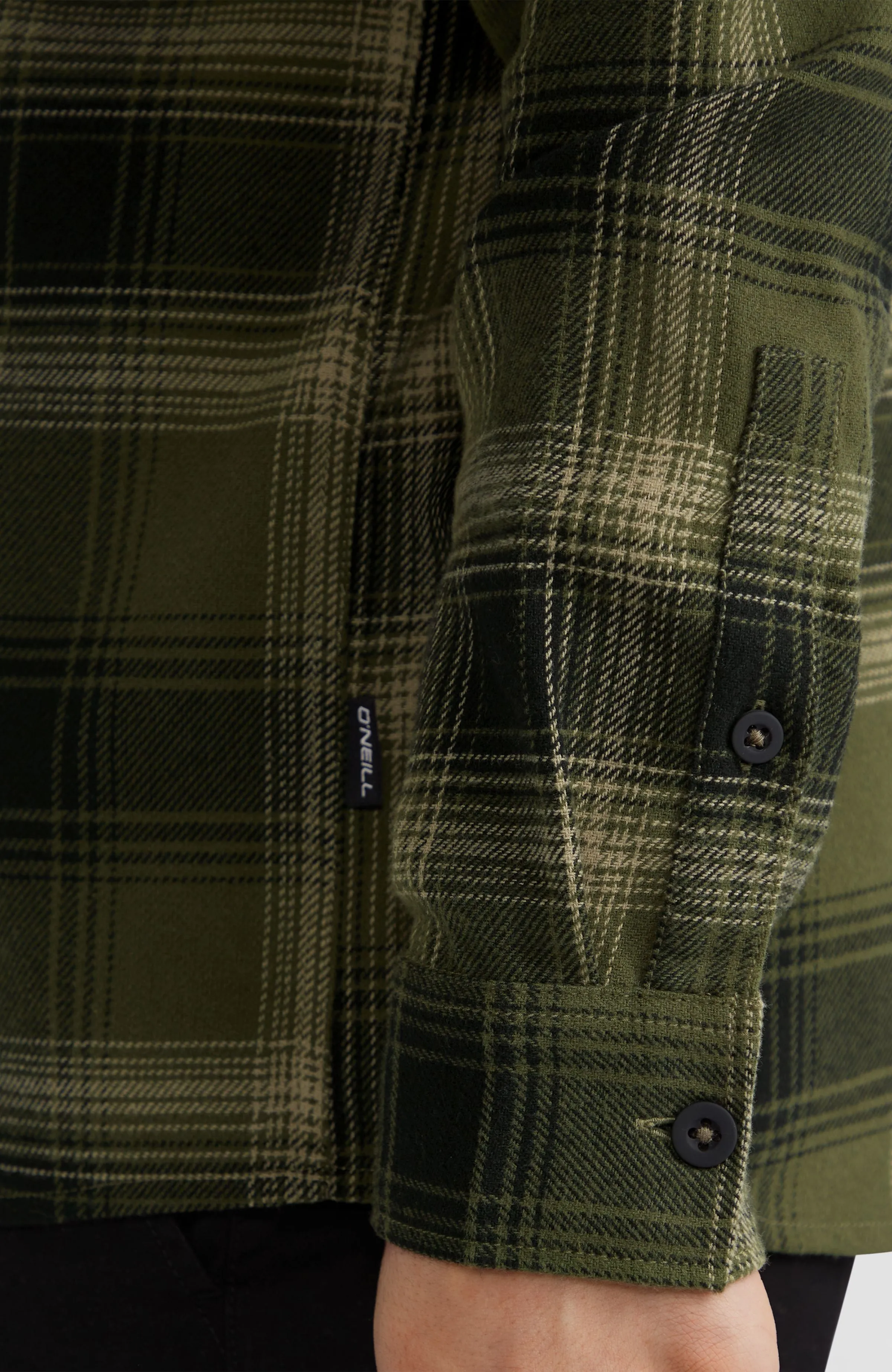 Flannel Check Shirt | Green Check Small