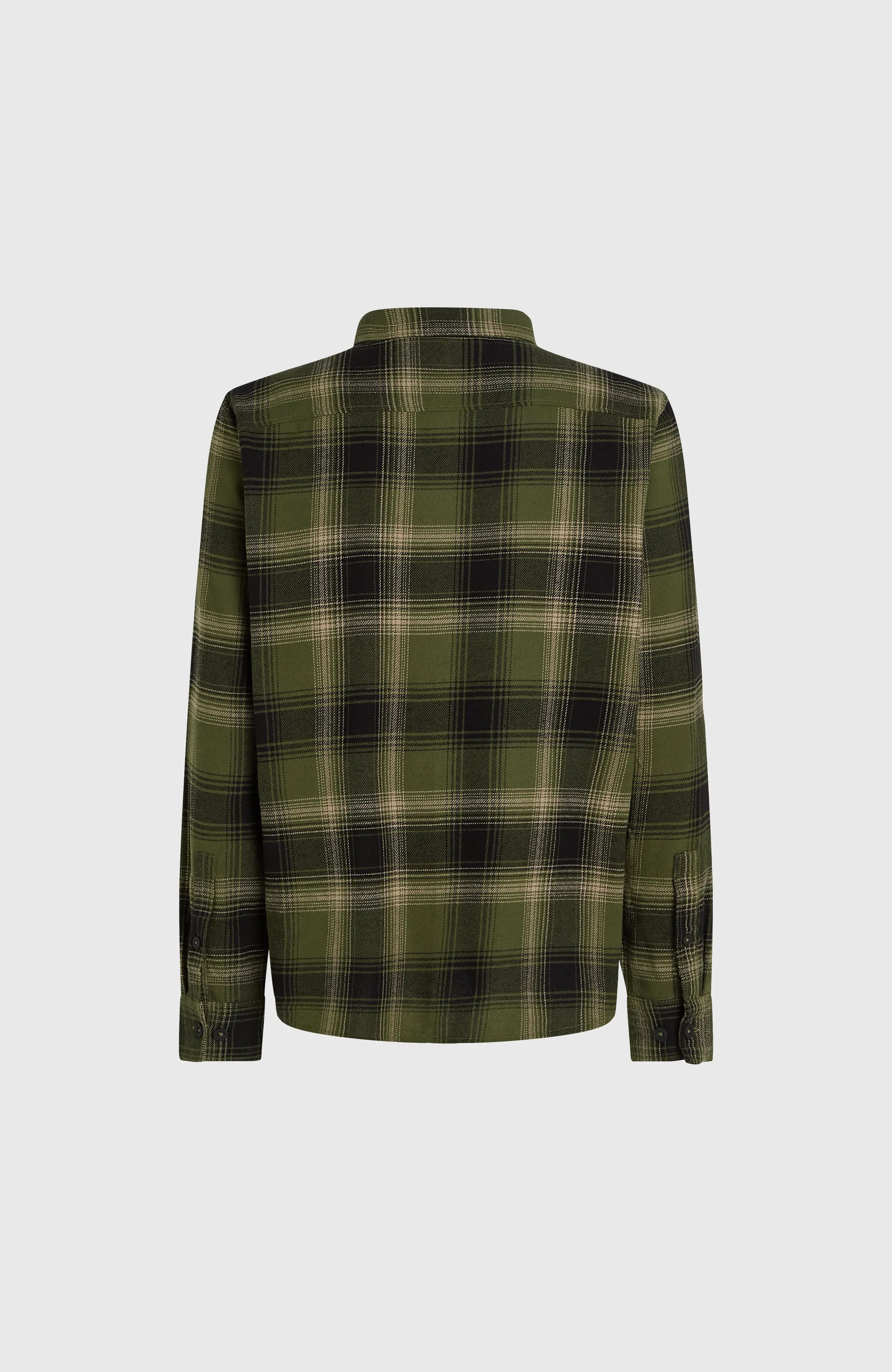 Flannel Check Shirt | Green Check Small