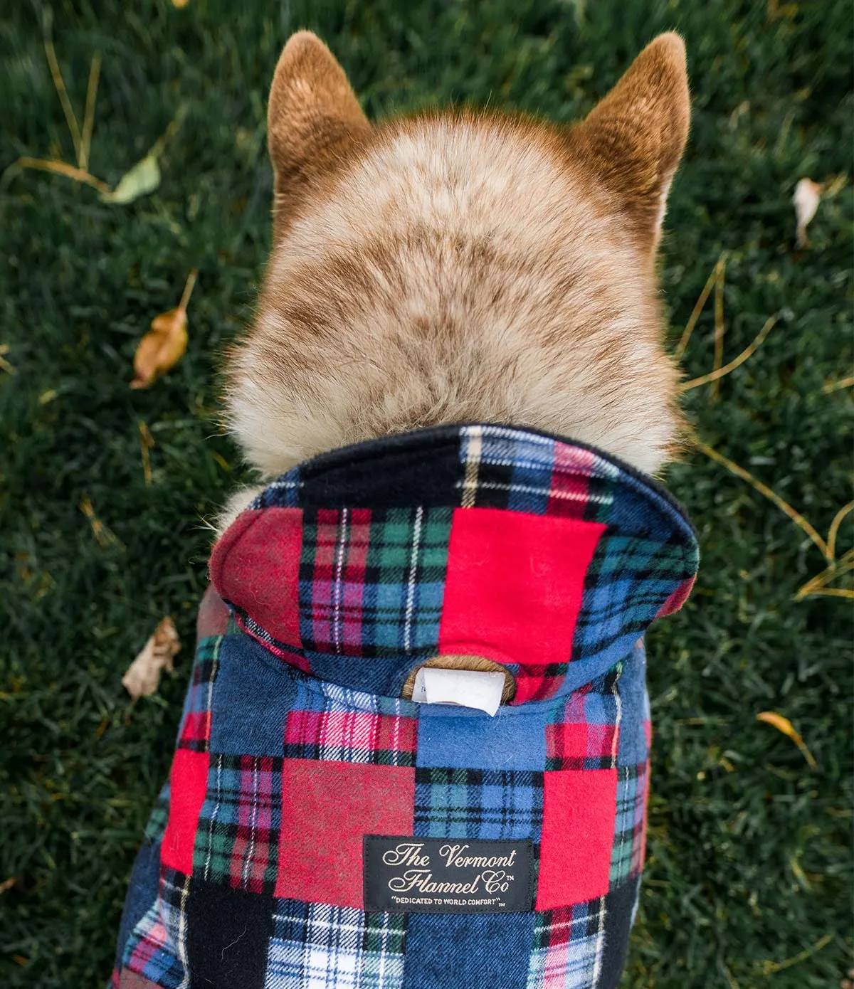 Flannel Dog Jacket - XS