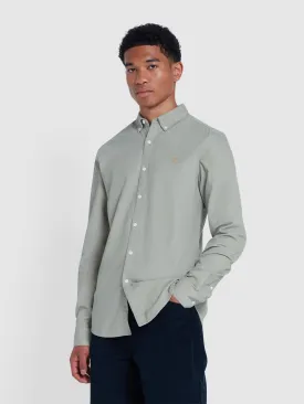 Fontella Slim Fit Corduroy Shirt In Balsam