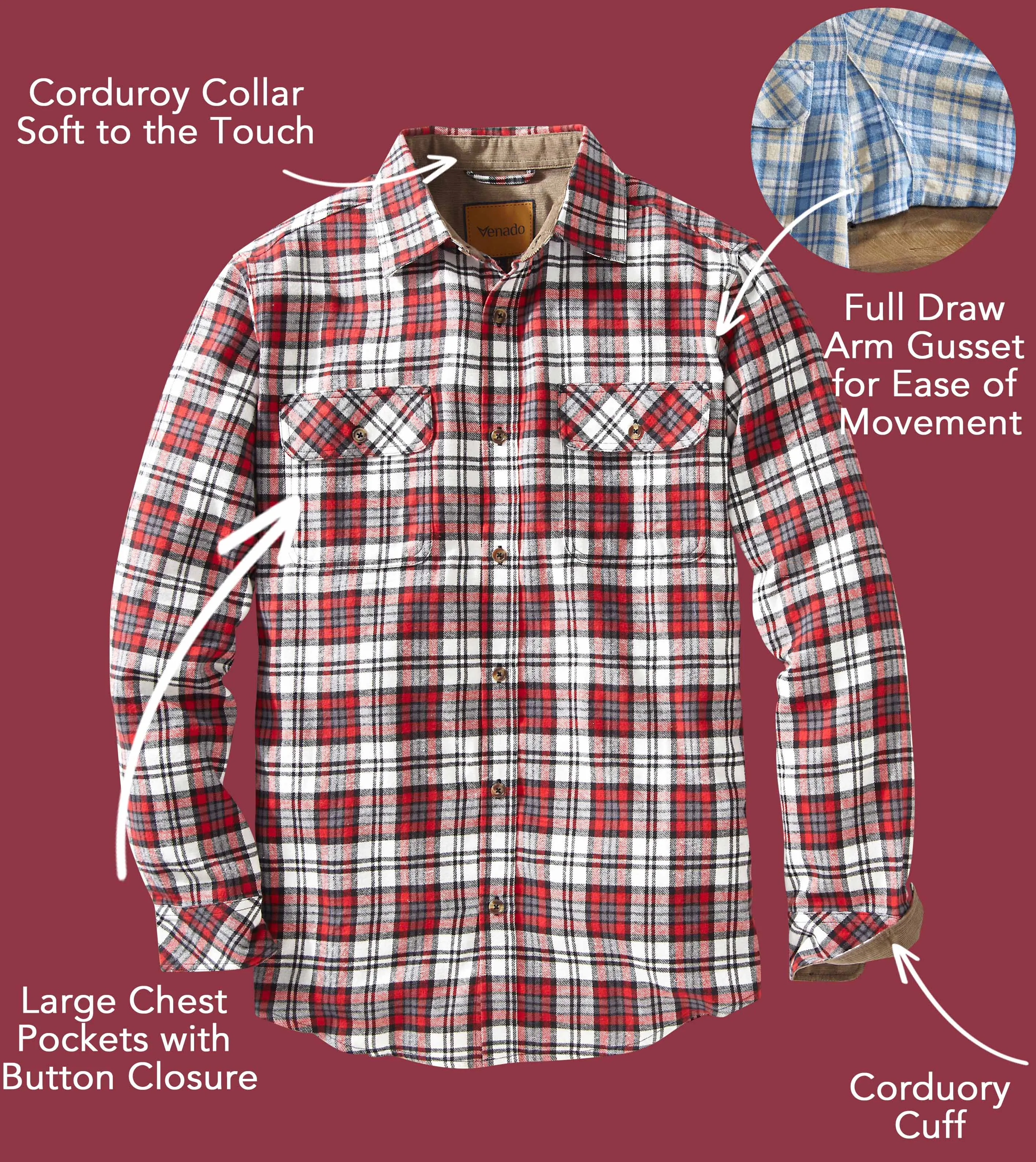 Full Draw Flannel Shirt