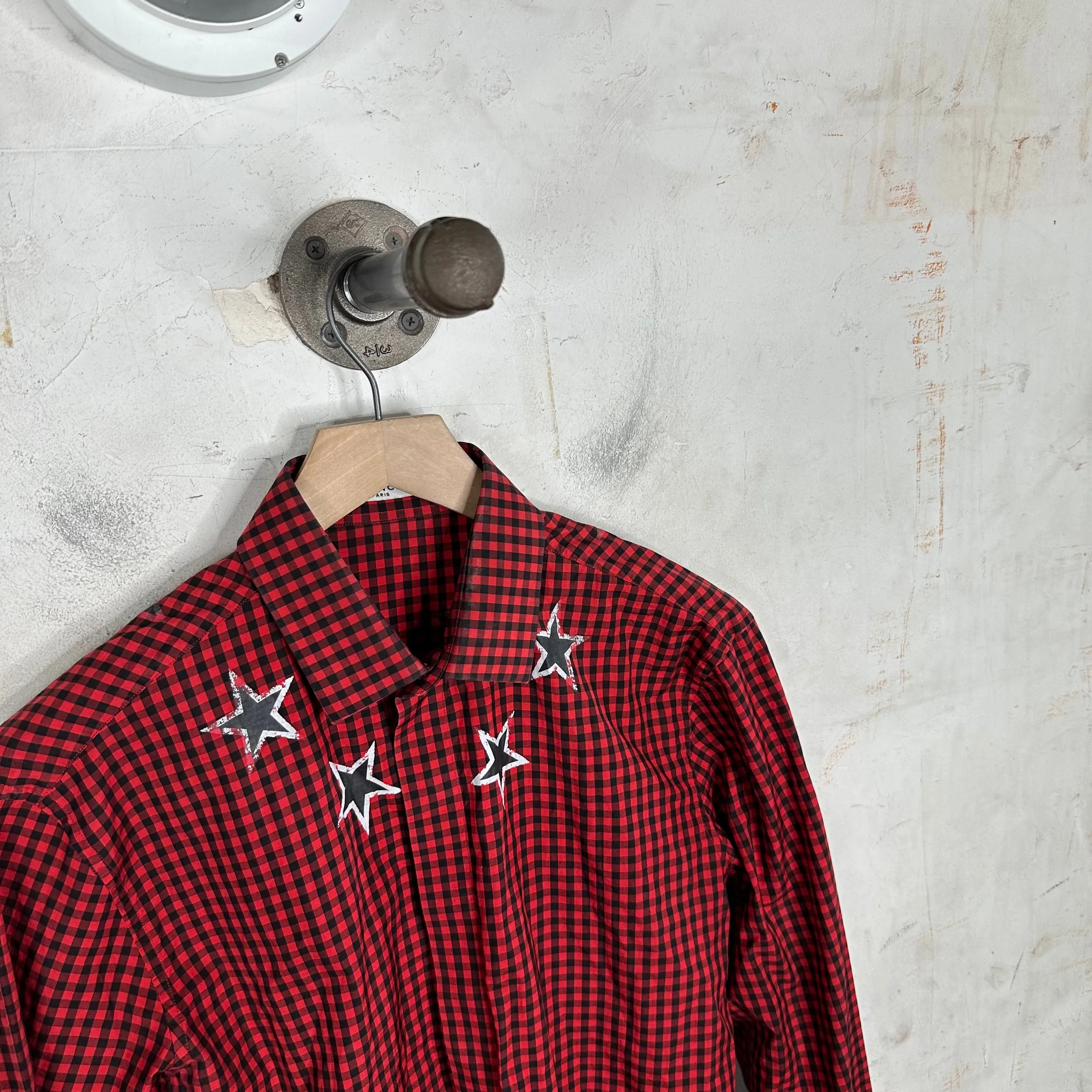 Givenchy Check Stars Shirt