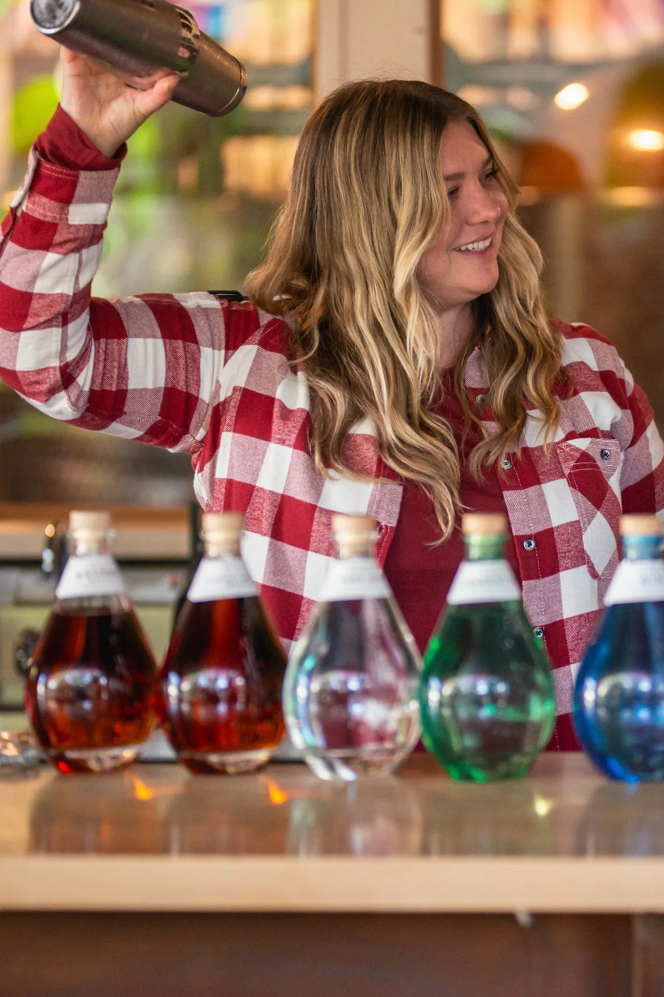 Givens Work Shirt in Chunky Buffalo Flannel