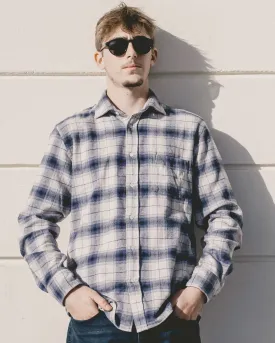 Hartford Harris Navy & Natural Check Shirt