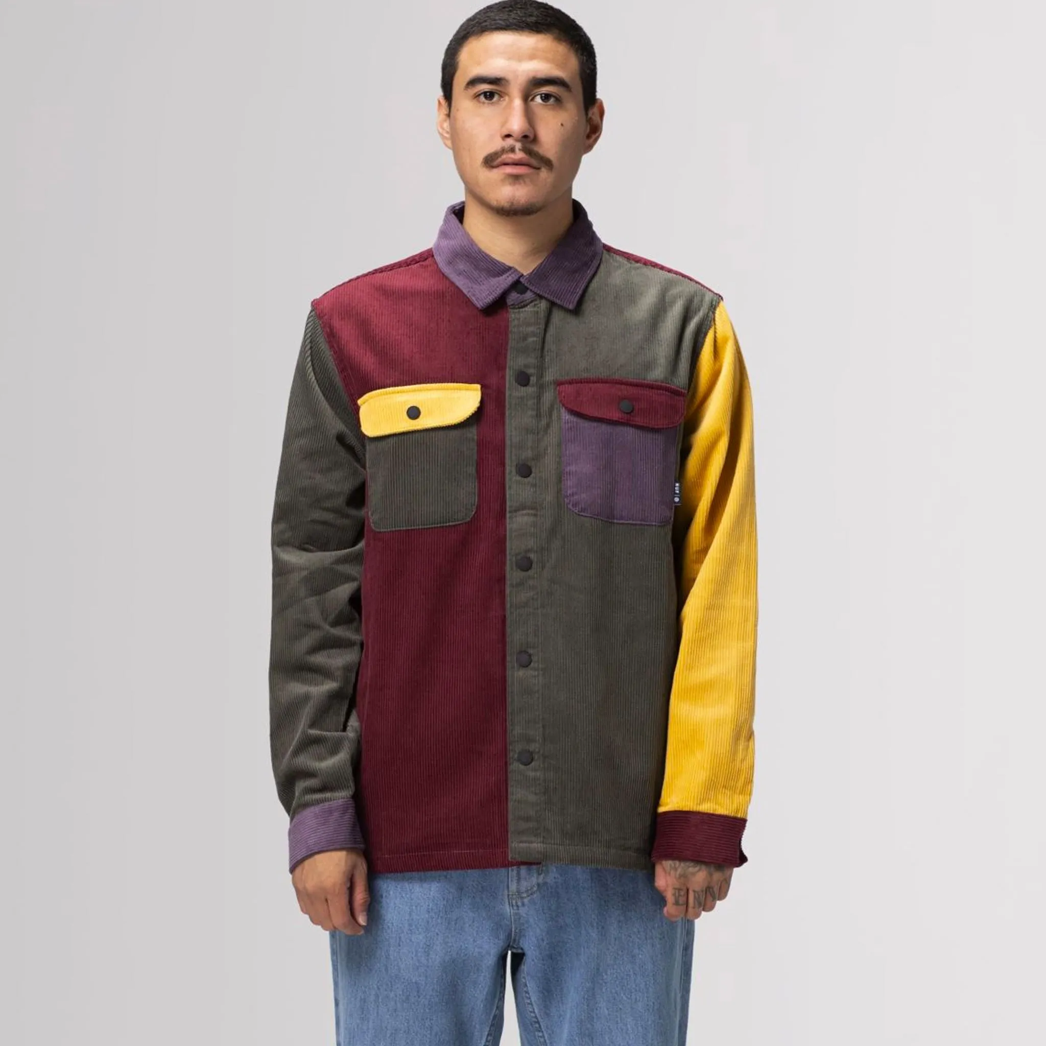 HUF Cord Block LS Overshirt