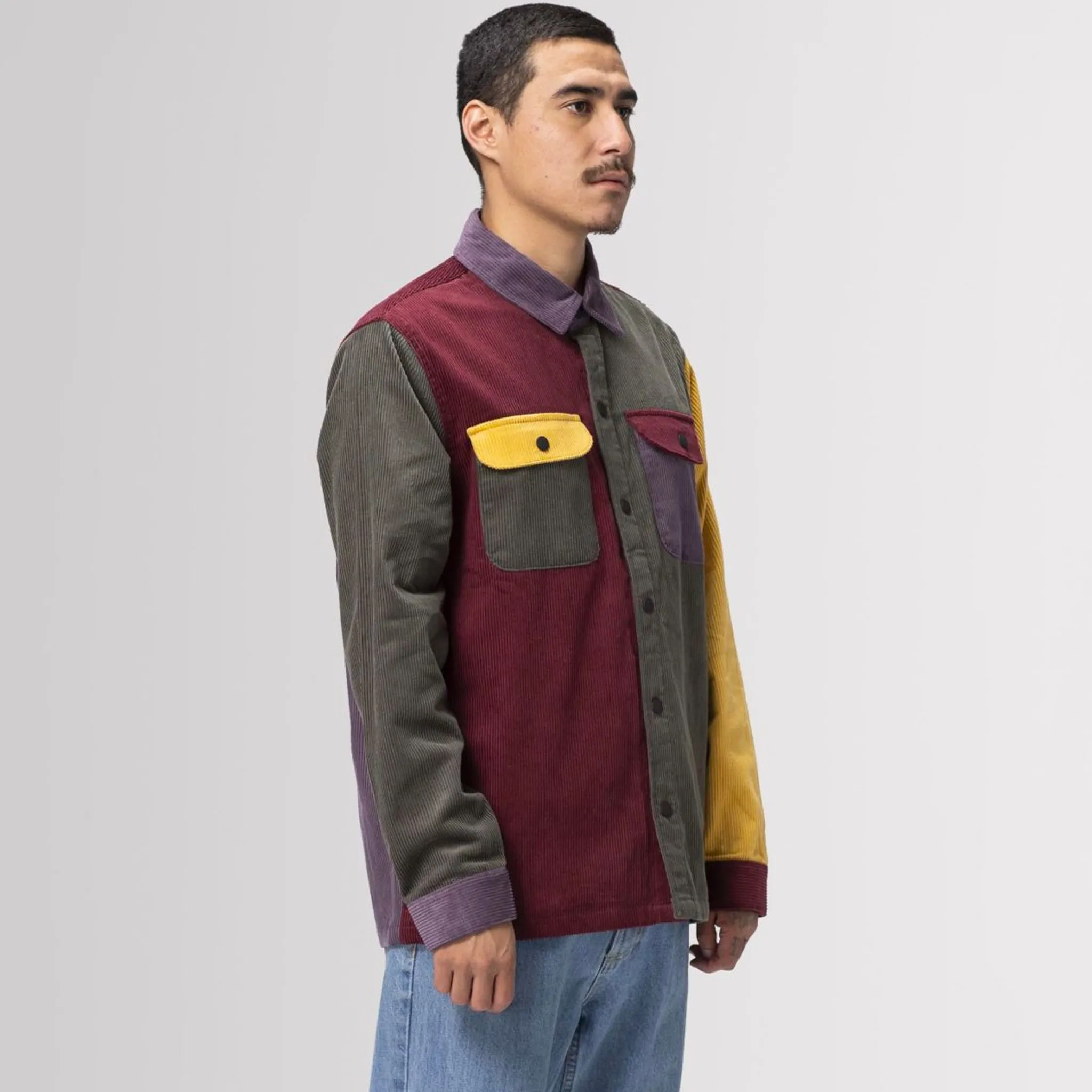 HUF Cord Block LS Overshirt