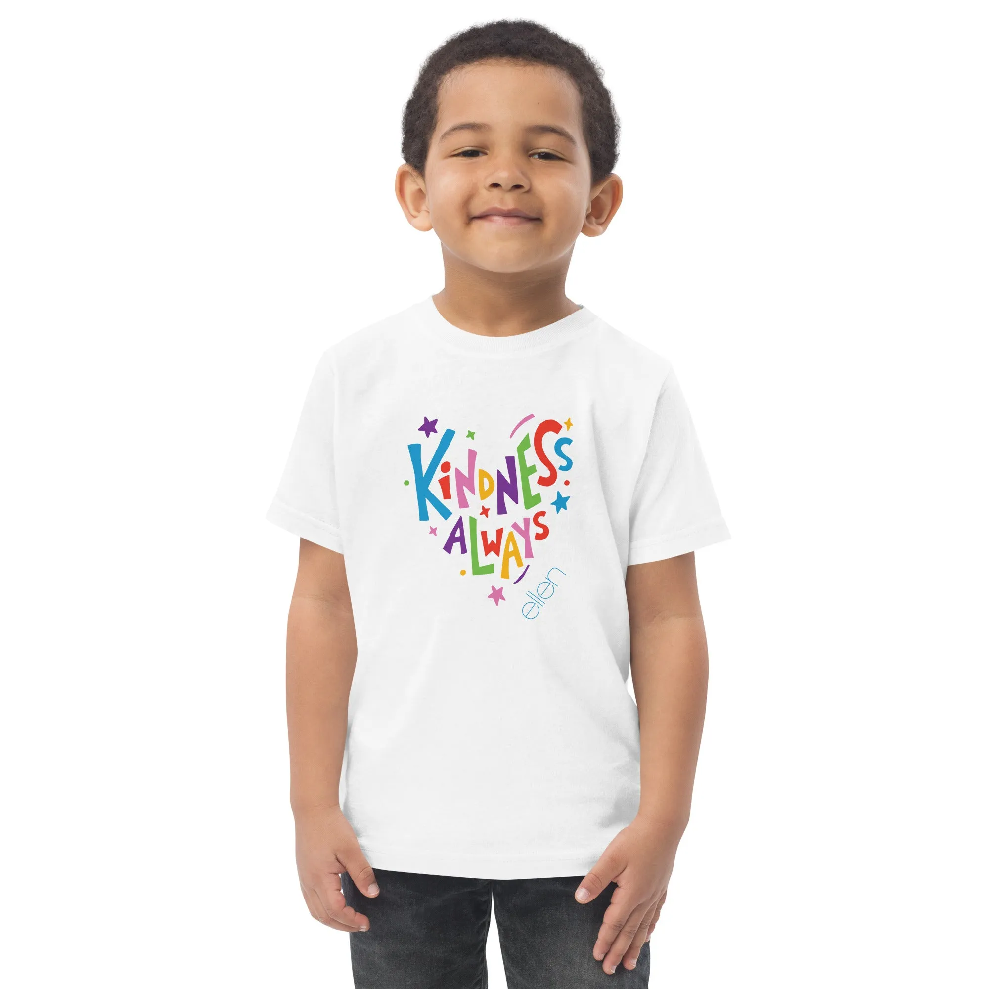 Kindness Always Rainbow Toddler Tee