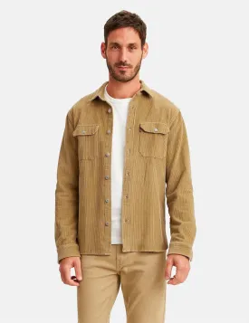 Levis Jackson Cord Worker Shirt - Harvest Gold