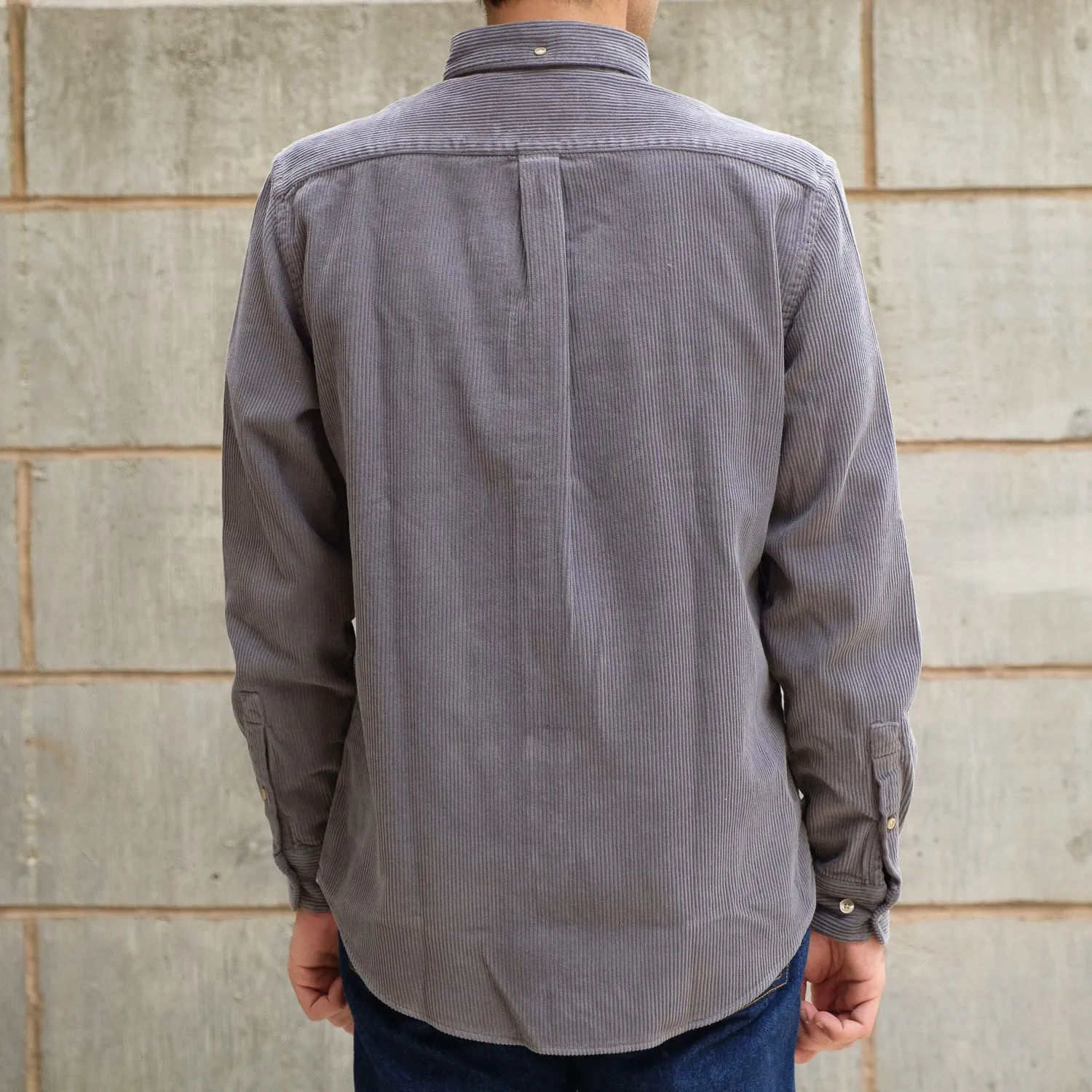 Lobo Cord Shirt in Anthracite
