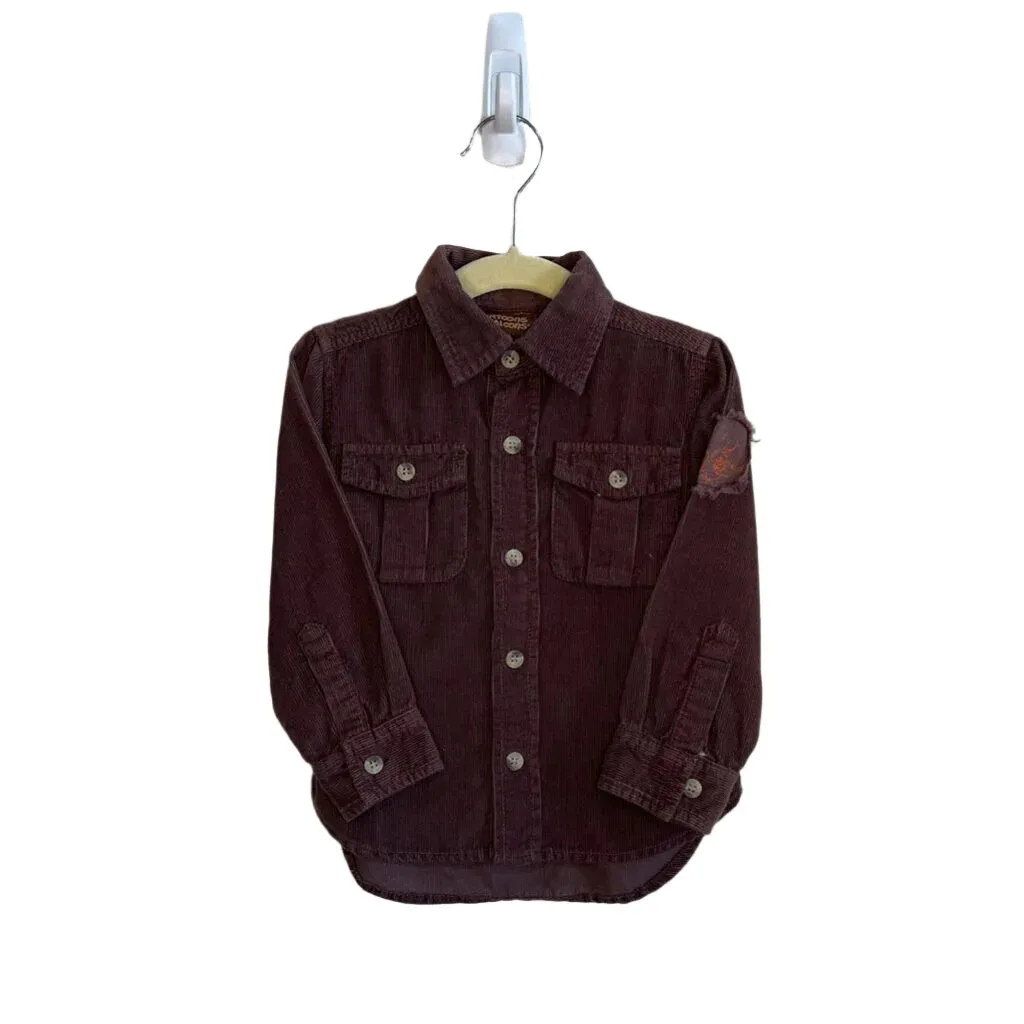 LS Corduroy Button Up Shirt