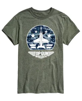 Men's top gun maverick plane AIRWAVES T-shirt, green