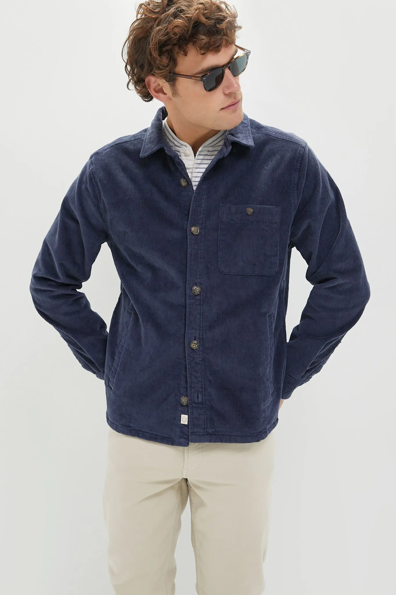 Mood Indigo Max Broken in Overshirt