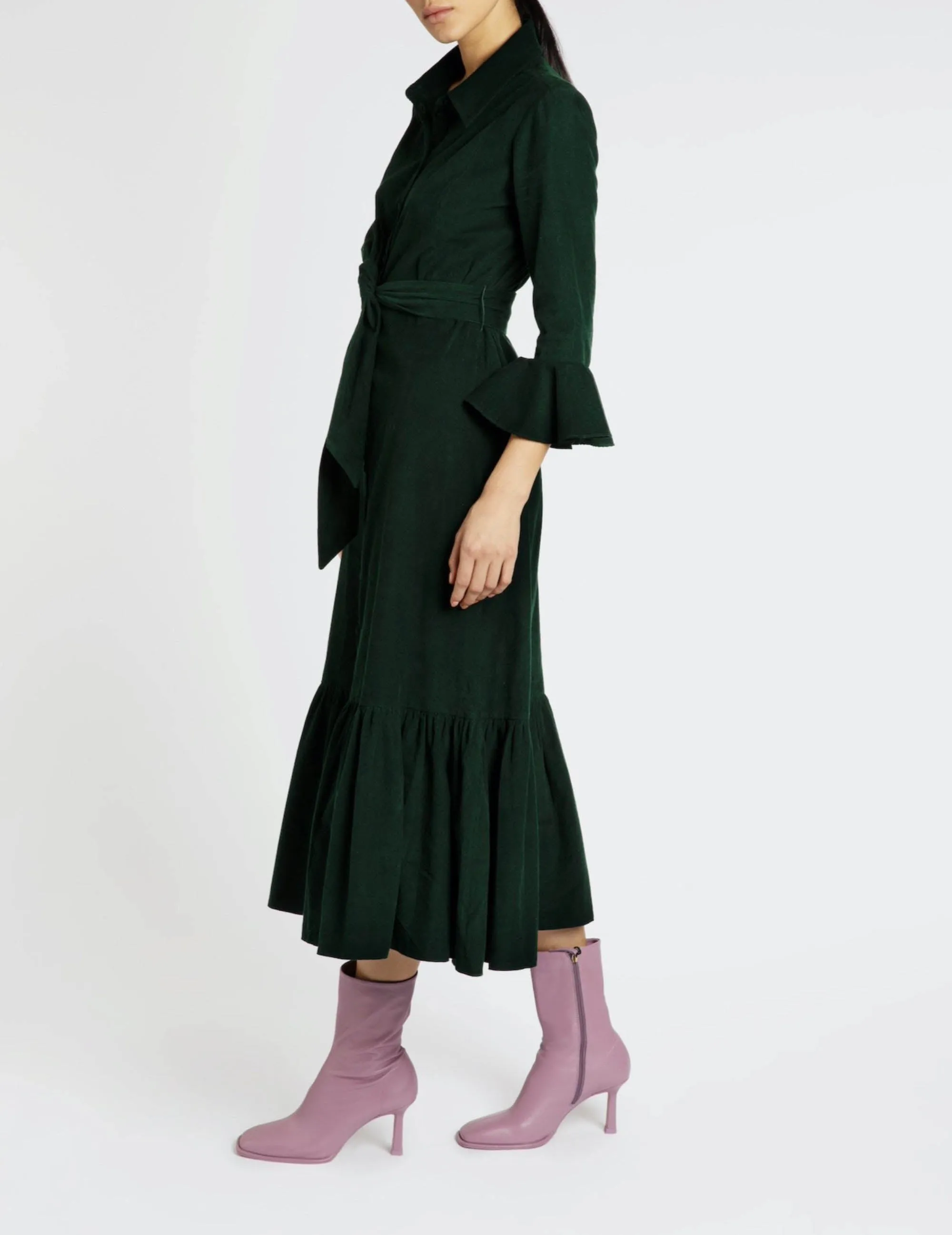 Nalini green dress