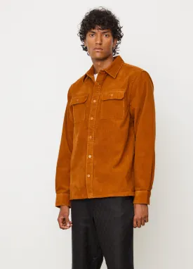 Nolan Washed Corduroy Long Sleeve Shirt