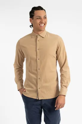 Oat Corduroy Cotton Shirt