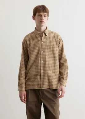 Open B.D. Panama Check Double Face Shirt