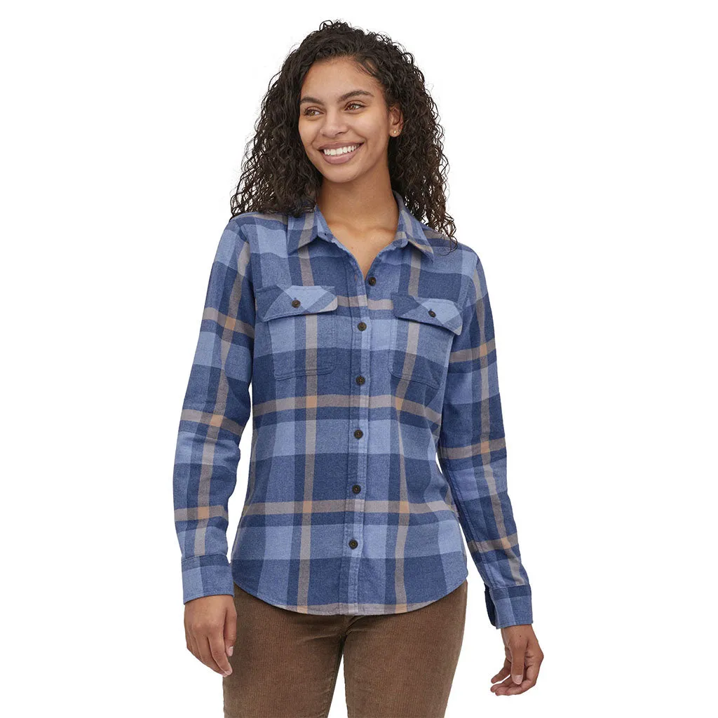 Patagonia Women's Long Sleeve Organic Cotton Midweight Fjord Flannel Shirt