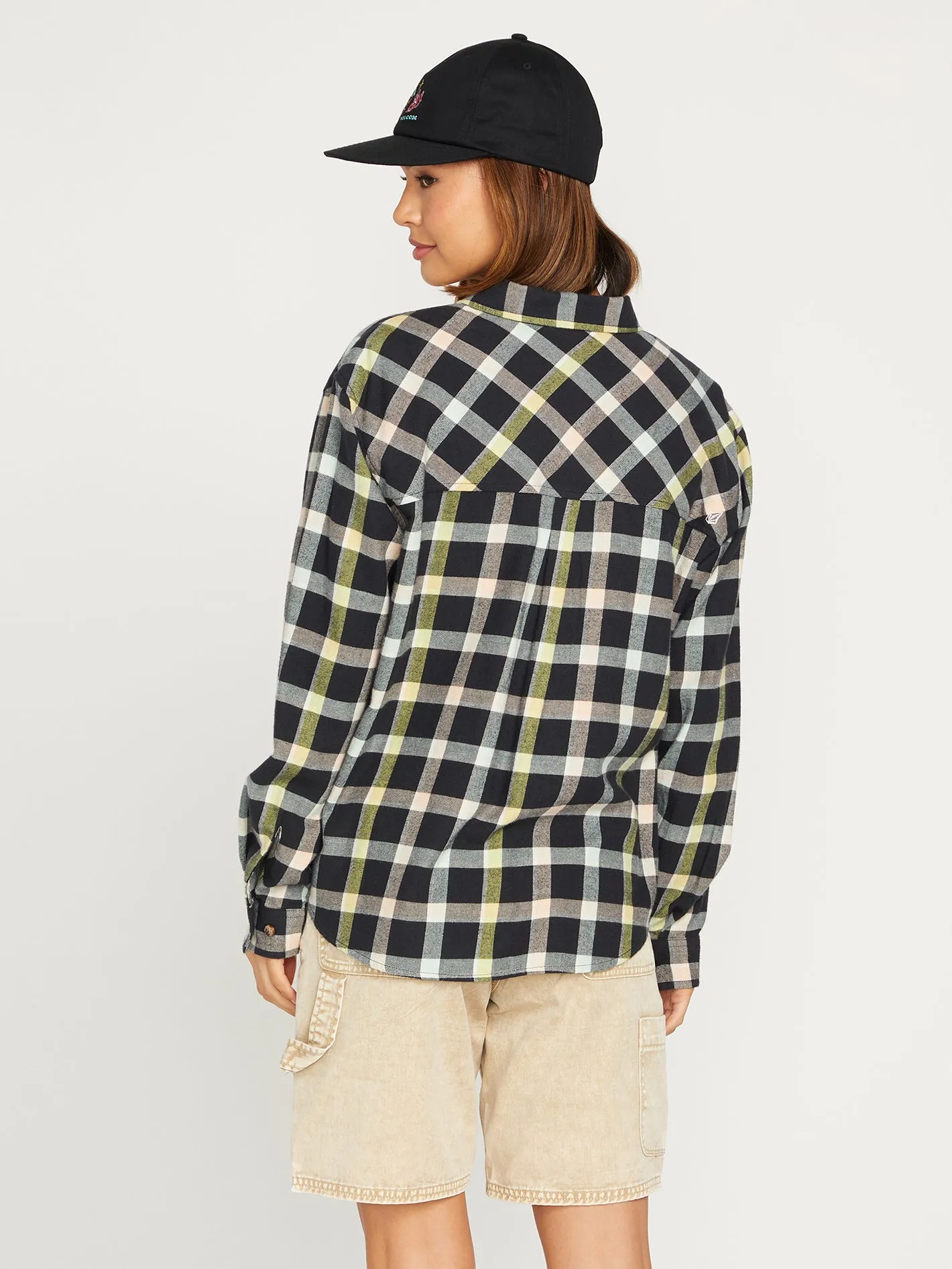 Plaid To Meet U Long Sleeve Shirt - Multi