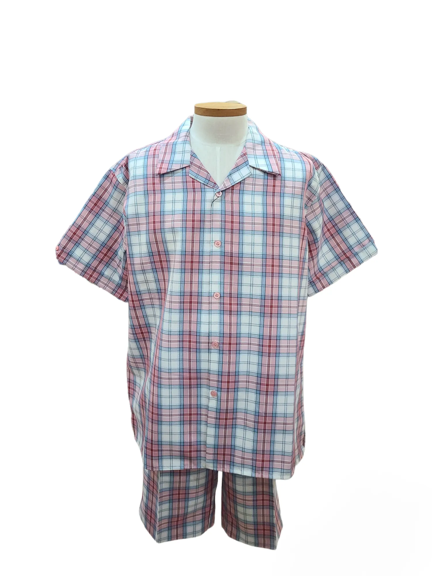 Pronti Two piece Plaid Short Set