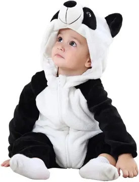 "Cute and Adorable Baby Animal Onesie Costumes for Unisex Halloween Dress-up!"