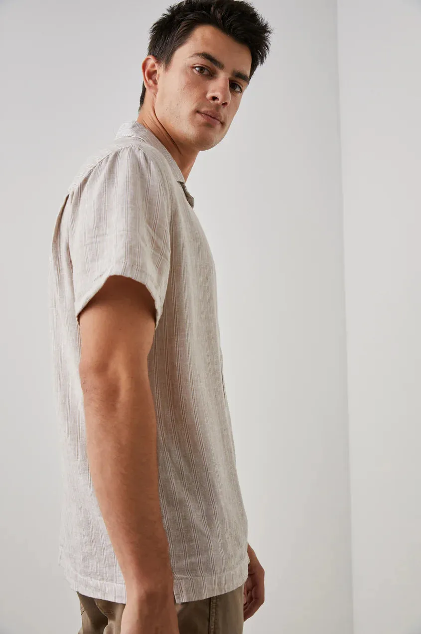 Rails Waimea Linen Blend Lightweight SS Shirt