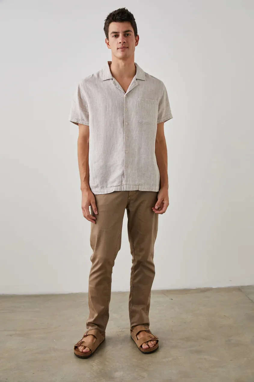 Rails Waimea Linen Blend Lightweight SS Shirt