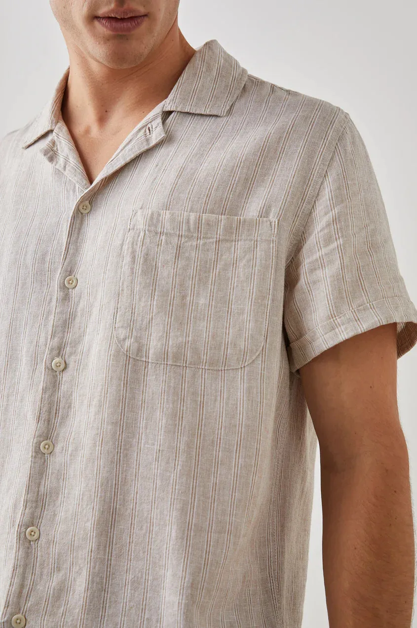 Rails Waimea Linen Blend Lightweight SS Shirt