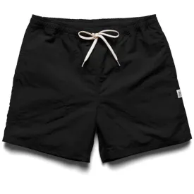 Reigning Champ Classic Taslan Nylon Swim Short Black