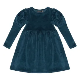 Rock Your Kid Blue Corduroy Dress