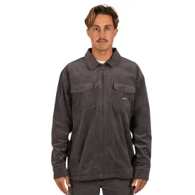 Rusty Explorer Corduroy Jacket - Charcoal