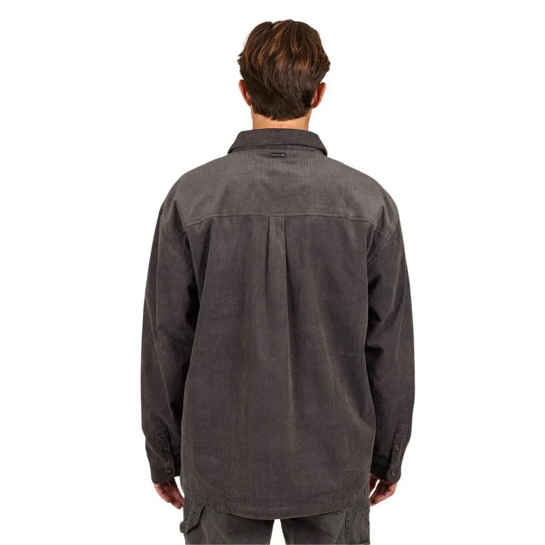 Rusty Explorer Corduroy Jacket - Charcoal