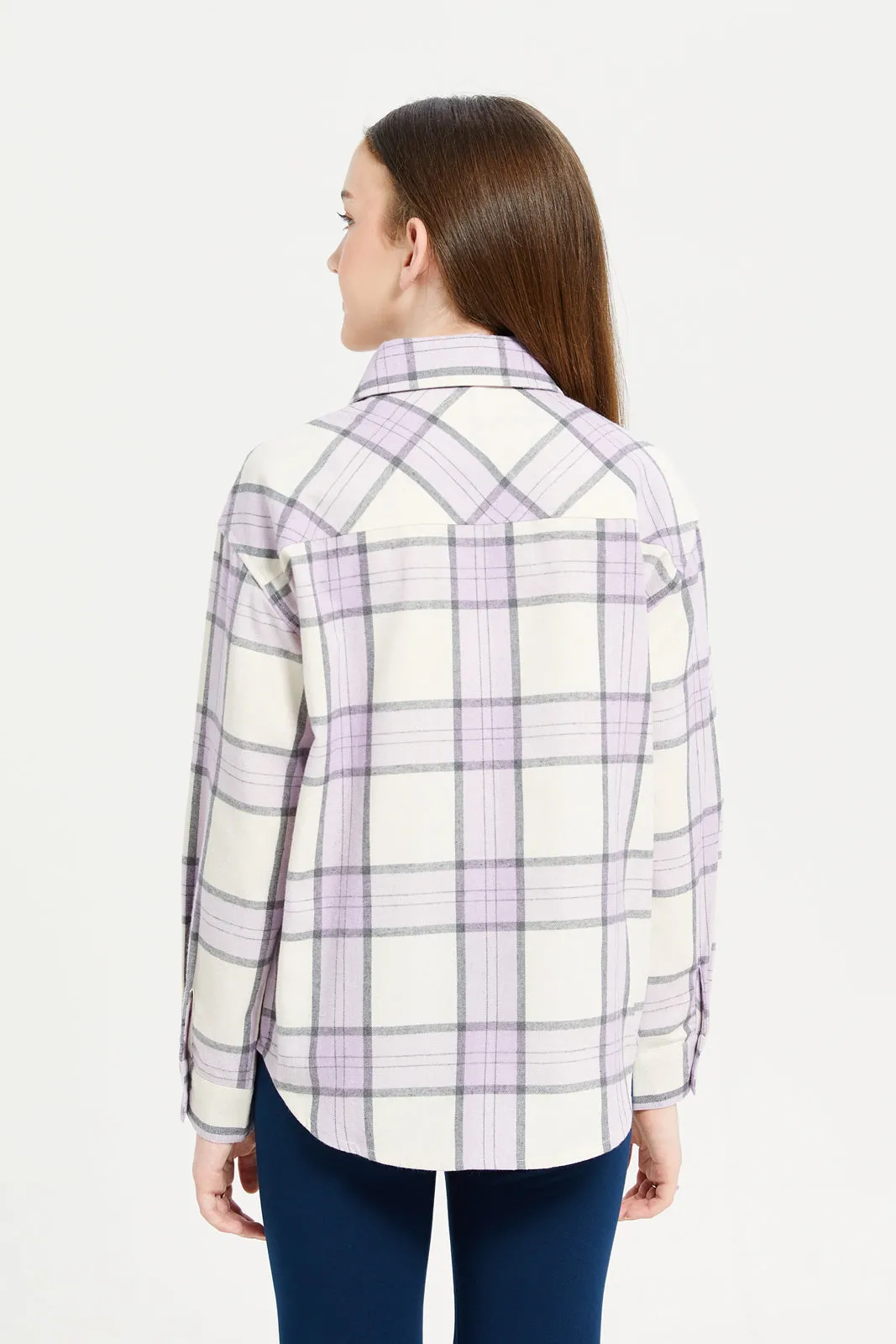 Senior Girls Assorted Checkered Shirt