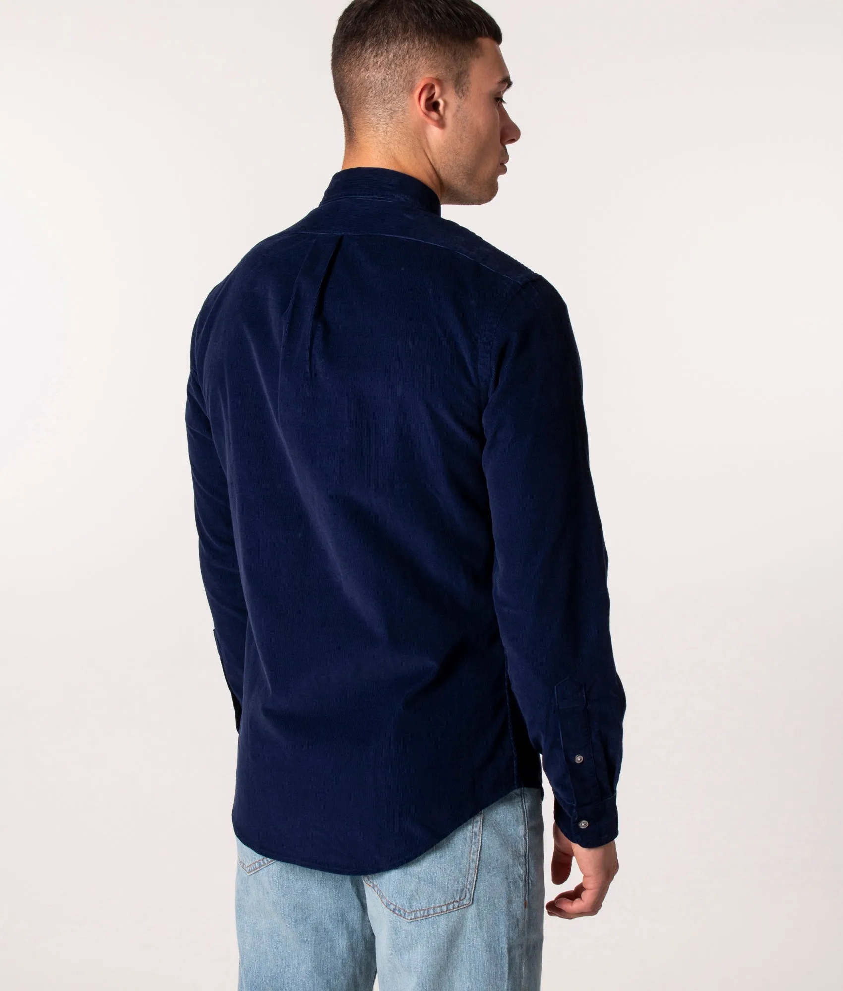 Slim Fit Corduroy Shirt