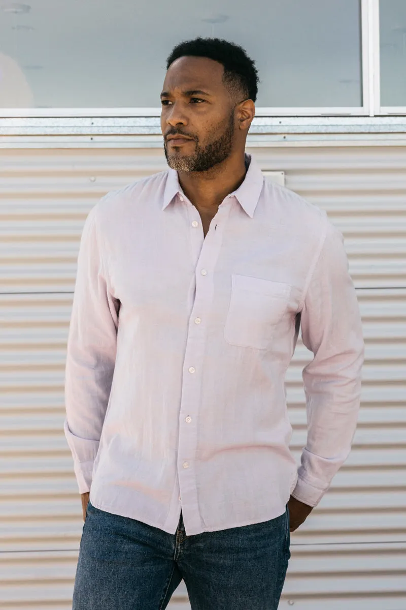 The Ripper Double Gauze Organic Cotton Shirt - Lavender