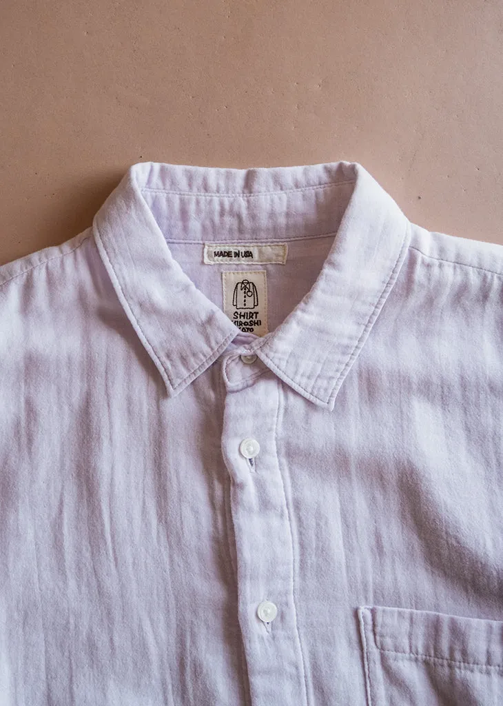 The Ripper Double Gauze Organic Cotton Shirt - Lavender