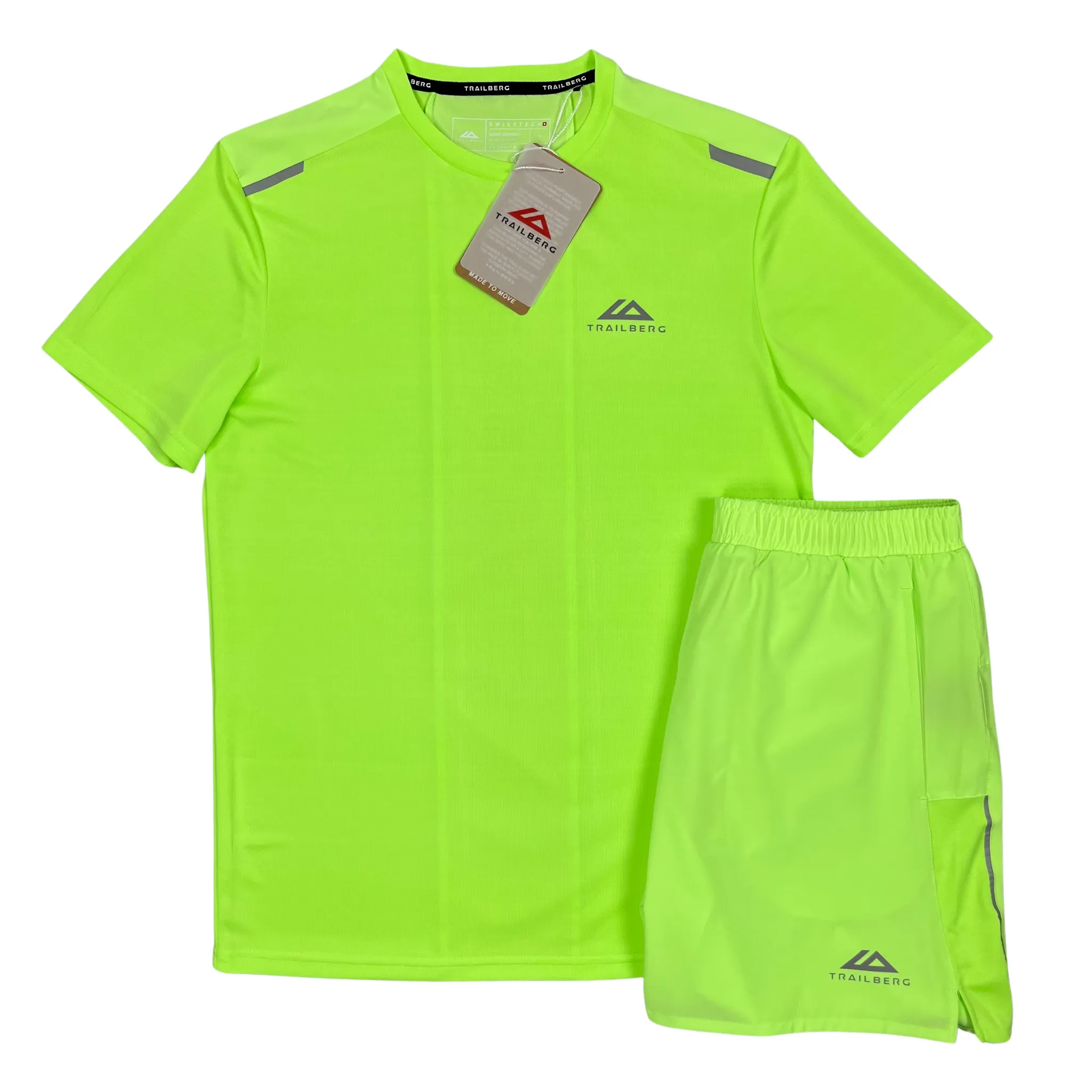 Trailberg Cloud T-Shirt / Shorts Set - Volt