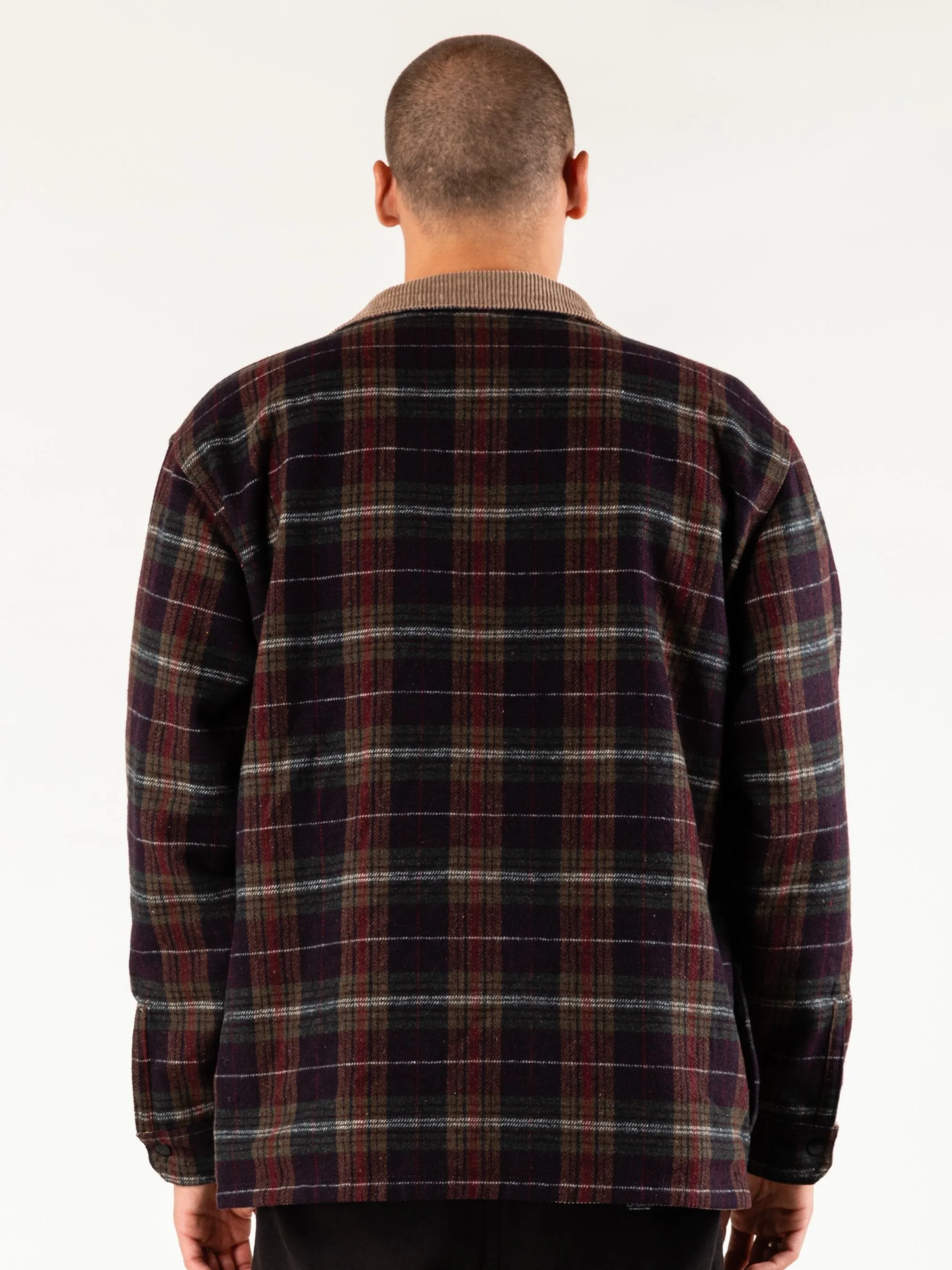 Twin Needle Reversible Jacket - Fennel