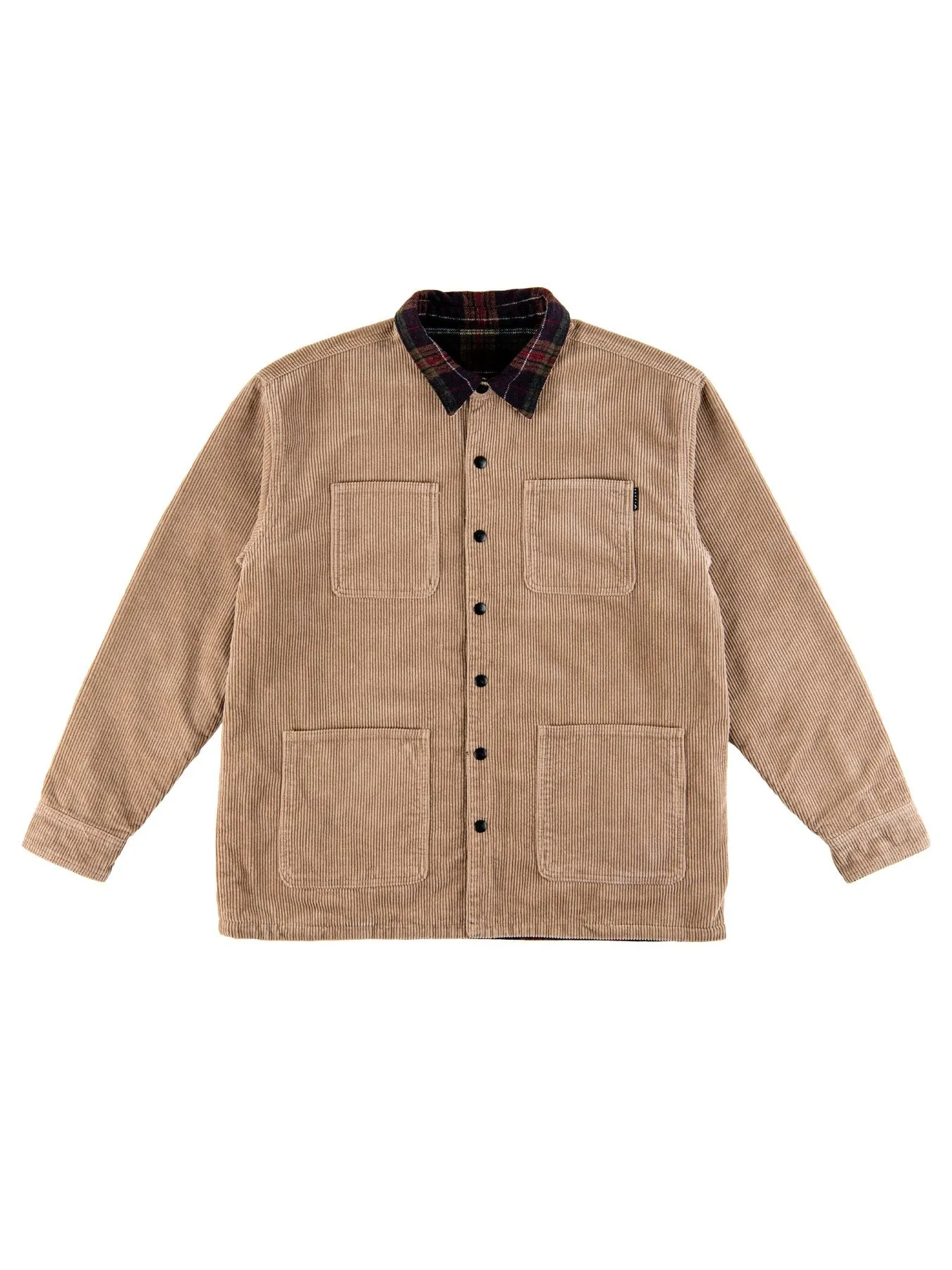 Twin Needle Reversible Jacket - Fennel